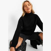 boohoo Women's Cropped Roll Neck Jumpers