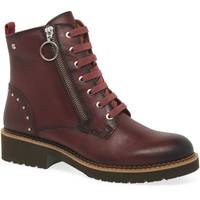 PIKOLINOS Women's Leather Lace Up Boots