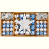 Premier Decorations Shatterproof  Baubles