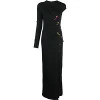 FARFETCH Versace Women's Black Cocktail Dresses