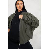 I Saw It First Women's Green Bomber Jackets