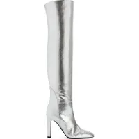 FARFETCH Giuseppe Zanotti Women's Silver Boots