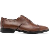 Salvatore Ferragamo Men's Brown Oxford Shoes