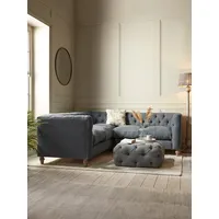 Cox and Cox Velvet Corner Sofas