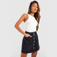 boohoo Women's Button Through Skirts