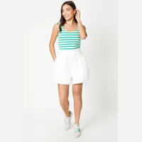 Oasis Fashion Women's Twill Shorts