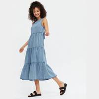 New Look Women's Denim Midi Dresses