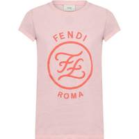 Fendi Girl's Logo T-shirts