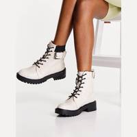 New Look Women's White Boots