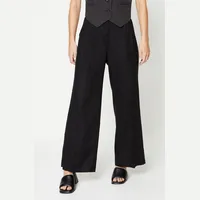 Dorothy Perkins Women's Linen Petite Trousers