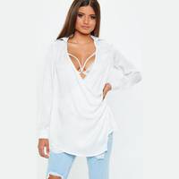 Missguided Satin Shirts for Women
