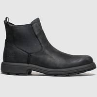 UGG Men's Black Leather Chelsea Boots