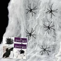 QERSTA Halloween Spider & Web Decoration