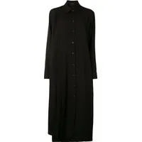 Yohji Yamamoto Women's Black Shirt Dresses