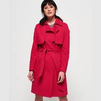Superdry Women's Red Trench Coats