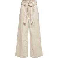 Sports Direct Women's High Waisted Wide Leg Trousers