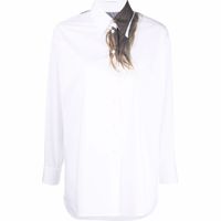 MM6 Maison Margiela Women's White Cotton Shirts