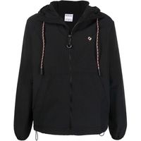 MARCELO BURLON Men's Black Windbreakers