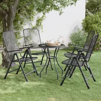 VidaXL Metal Garden Chairs