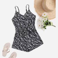 SHEIN Girl's Playsuits