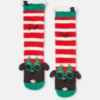 Joules Fluffy Christmas Socks