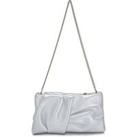 FARFETCH Jimmy Choo Women's Silver Clutch Bags