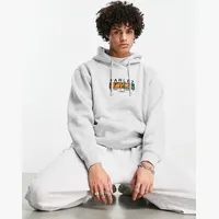 Parlez Men's Grey Hoodies