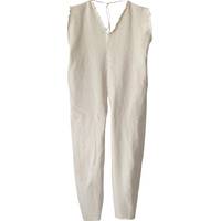 Wolf & Badger Women's White Jumpsuits