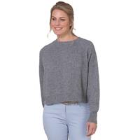 The House of Bruar Women's Grey Cashmere Jumpers