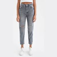 DeFacto Women's High Waisted Mom Jeans