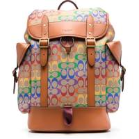 Coach Men's Leather Backpacks