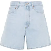 FARFETCH AGOLDE Women's High-Waisted Denim Shorts