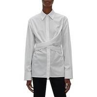 Helmut Lang Women's White Cotton Shirts