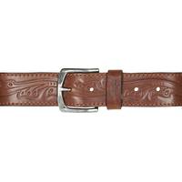 Mens Brown Leather Belts from Spartoo