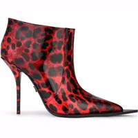 FARFETCH Women's Leopard Boots