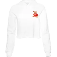 Wolf & Badger Women's White Hoodies