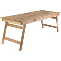 Tramontina Wooden Folding Garden Tables