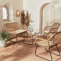 sweeek Rattan Sofa Sets