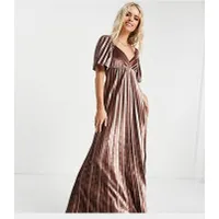 asos gold dress uk