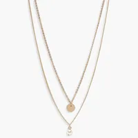 Boohoo Pearl Necklaces for Women