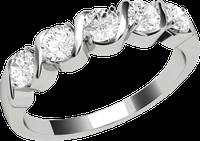 Purely Diamonds Women's Eternity Rings