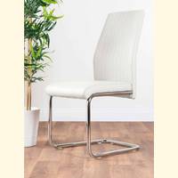 Robert Dyas White Dining Chairs