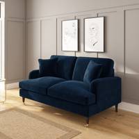 Furniture123 Blue Velvet Sofas