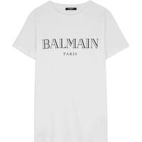 Balmain Girl's Logo T-shirts