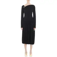 Bloomingdale's Women's Black Long Sleeve Dresses