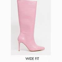 ASOS DESIGN Women's Wide Fit Knee High Boots