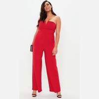Women's Missguided Red Jumpsuits