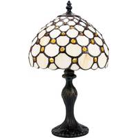 HAPPY HOMEWARES Glass Table Lamps