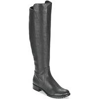 Michael Kors Women's Black Leather Knee High Boots