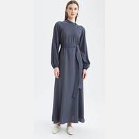 DeFacto Women's Long Sleeve Maxi Dresses